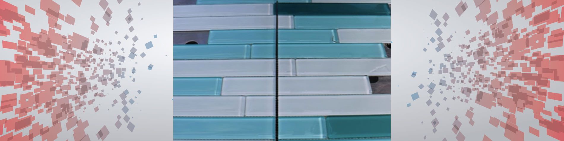 HOW TO CUT ANY KIND OF GLASS TILE AND GLASS MOSAIC QUICKLY AND WITHOUT SPLINTERS